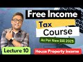 Income Tax Practitioner Course 2025 | House Property Income for ITR 1 and ITR 2 #itr