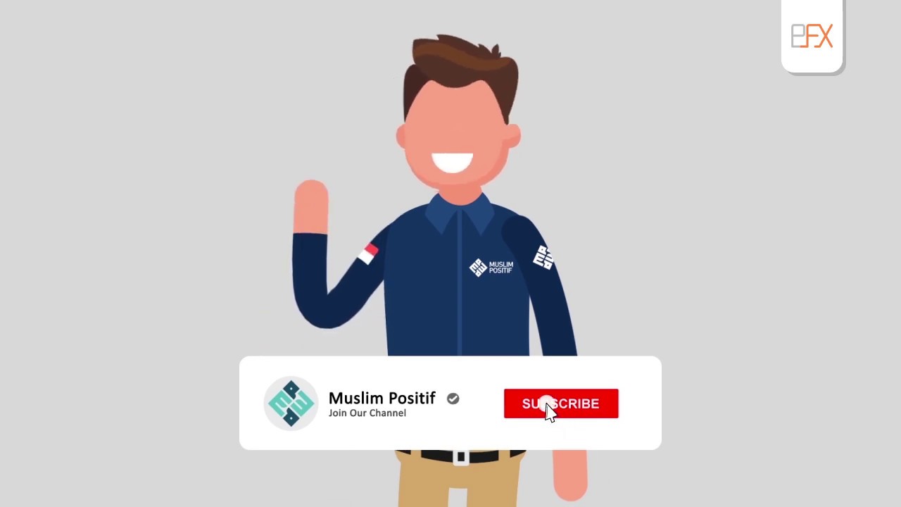 Profile Muslim Positif | Motion Graphic | Planetfx