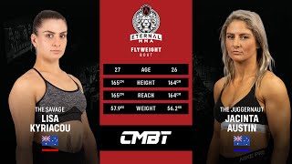 ETERNAL MMA 59 - LISA KYRIACOU VS JACINTA AUSTIN - WMMA FIGHT VIDEO