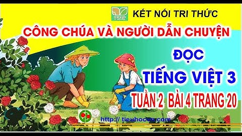 Tiếng Việt 4 Bài 4 Đọc: Công chúa và người dẫn chuyện  | Kết nối tri thức  Tuần 2 trang 20 + 21