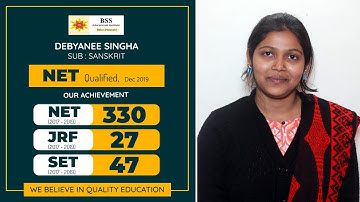 Debyanee Singha | NET DECEMBER 2019 (Sub: Sanskrit) Success Story | Tips for NET Aspirant