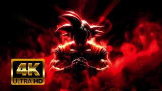 Goku Super Saiyan Red🀄 4K Wallpaper For PC #goku #dragonball #red