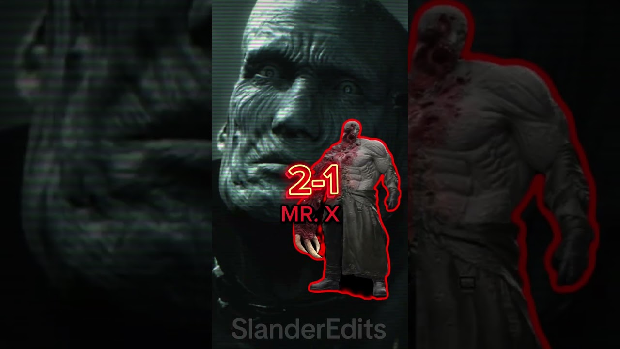 Subject Delta (Bioshock) vs Mr.X (Resident Evil) 