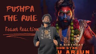 PUSHPA 2 The Rule TEASER Reaction | Allu Arjun | Rashmika Mandanna | Fahadh Faasil | Sukumar