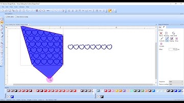 13.11:  Editing the Outline Shape of Array Designs in BERNINA DesignWorks
