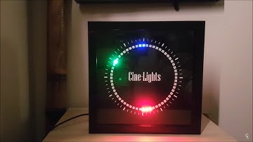 Led ring clock build and code