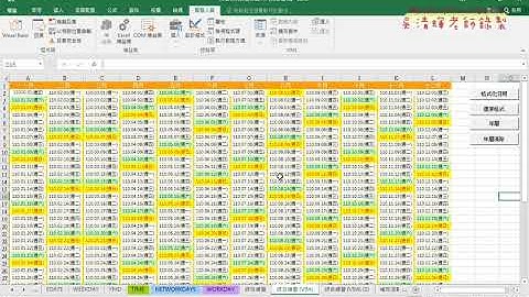 07 設定格式化條件用weekday判斷