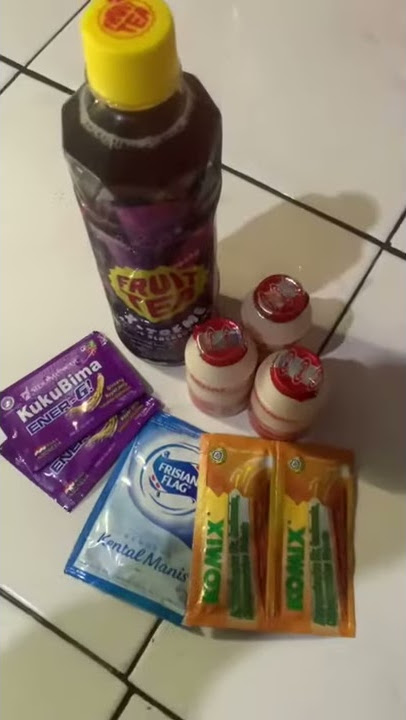 minuman fruit tea viral