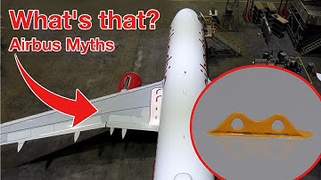 MYSTERIEUSE voorwerpen op AIRBUS A320 verklaard door "KAPITEIN" Joe