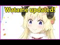 Tsunomaki Watame updated!