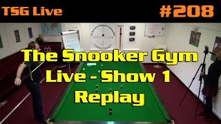 The Snooker Gym Live: First Ever Broadcast - Nov 2016