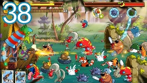 Swamp Attack 2 Gameplay Walkthrough Level 38