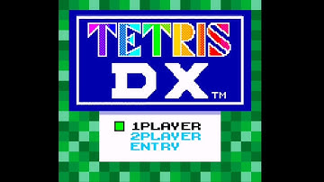 Tetris DX Gameboy Color Gameplay