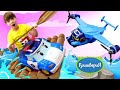 Новое видео для мальчиков - Робокар Поли и его друзья спасают машинки! - Шоу игрушек Гулливерия