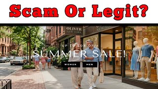 Oliver New York Reviews - Is oliver-newyork.com Scam or Legit?