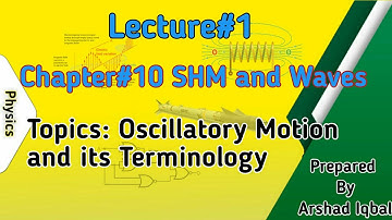 KPK CLASS 10TH PHYSICS CHAPTER 10 SHM AND WAVES LECTURE 1
