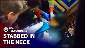 Paramedics Race Against Time to Save Stabbing Victim Bleeding Out in Street | Real Responders