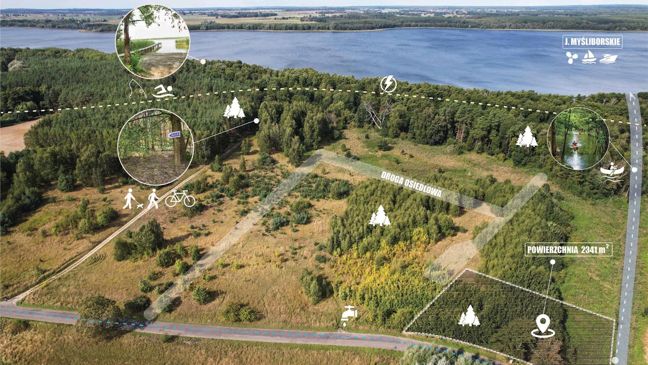 Działki Nad Jeziorem Myśliborskim | Zachodnio - Pomorskie