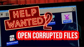 Access Corrupted Files in HELP WANTED 2 | #fnaf  | Five Nights at Freddy’s: Help Wanted 2