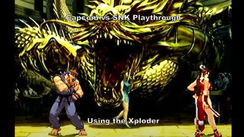 Capcom vs SNK Playthrough using the Dreamcast Xploder :D #Dreamcast #Sega #CheatCodes #Gaming #Sub