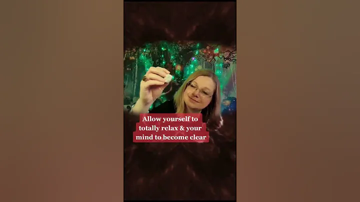 Reiki to release anxious thoughts. Asmr howlite crystal healing #shorts