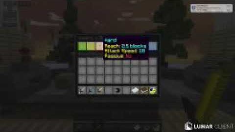 Fighting pvp land hard bot after not playing Minecraft for a week..I’m dogshit🤮(Bad Quality)