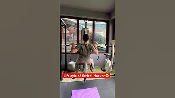 Lifestyle of Ethical Hacker 😍 | #cybersecurity #hacker #trending