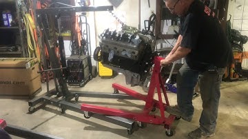 How to use shop crane and engine stand from harbor freight