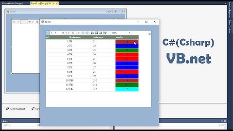 How to use function IIF to change Backcolor Text box in RDLC report in C# and VB.net