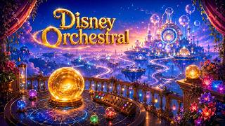 A Balcony Above the Magic? ✨ Disney Orchestral Ambience | Enchanted Balcony | Study screenshot 2