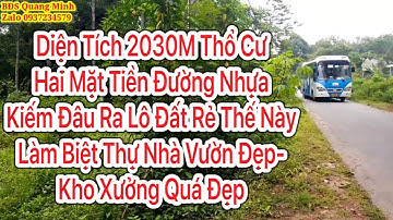 Ngộp Ngân hàng bán gấp lô đất thổ cư Củ Chi Mặt tiền đường nhựa 2030m giá rẻ bất ngờ