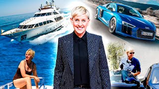 Ellen Degeneres Lifestyle | Net Worth, Fortune, Car Collection, Mansion... image