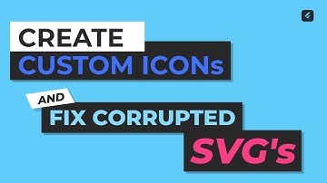 Create Flutter Custom Icons & Fix Corrupted SVGs
