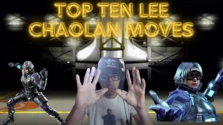 Tekken 8 Lee Chaolan Top Ten Moves!
