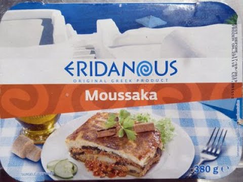 Eridanous - Greek Style Moussaka - Lidl - £2 .99p - Food Review - YouTube