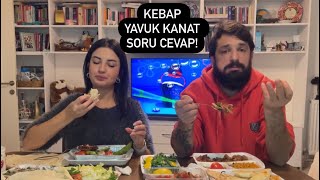 KEBAP, TAVUK KANAT VE SORU CEVAP😎 @HaytaYollardaa