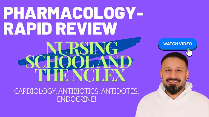 🚀 NCLEX Must-Know Meds! - Rapid Review: Cardio Drugs, Antibiotics, Antidotes & Endocrine 🔥