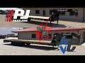 Battle of the hotshot trailers pj vs diamond c flatbed comparison