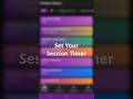 Set Your Session Timer Binaural Beats Studio Android App #binauralbeats
