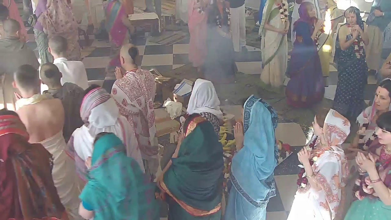 2026.03.06 Лекція Й.С. Ніранджана Свамі Махарадж | H.H. Niranjana Swami Maharaj (Initiation)