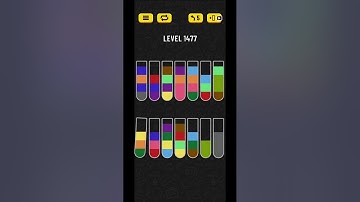 Water sort puzzle level 1477