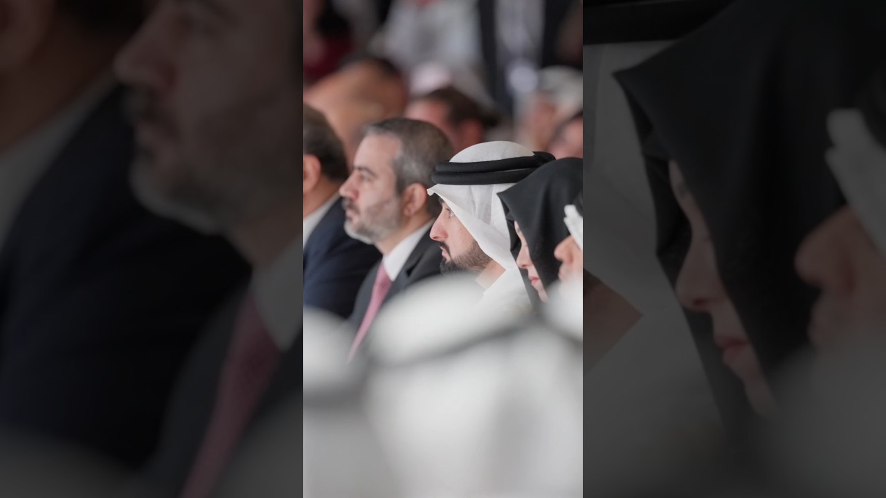 Sheikh Ahmed Bin Mohammed Along With Syrian Arab Republic President At Arab Media Summit