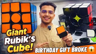 Birthday Gift TUT GAYA 💔 | Rubik’s Cube Unboxing Gone Wrong