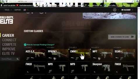 HOW TO MAKE YOUR CUSTOM CLASSES COLORED (MW3)