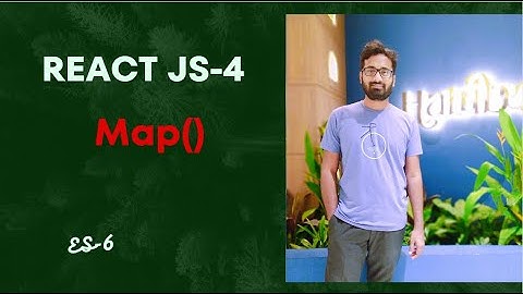 MAP method in  REACT js |