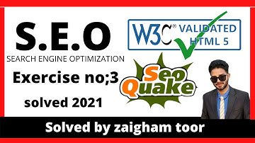 Digiskills SEO exercise no 3 batch-10 2021 || seo exercise 3|| batch-10
