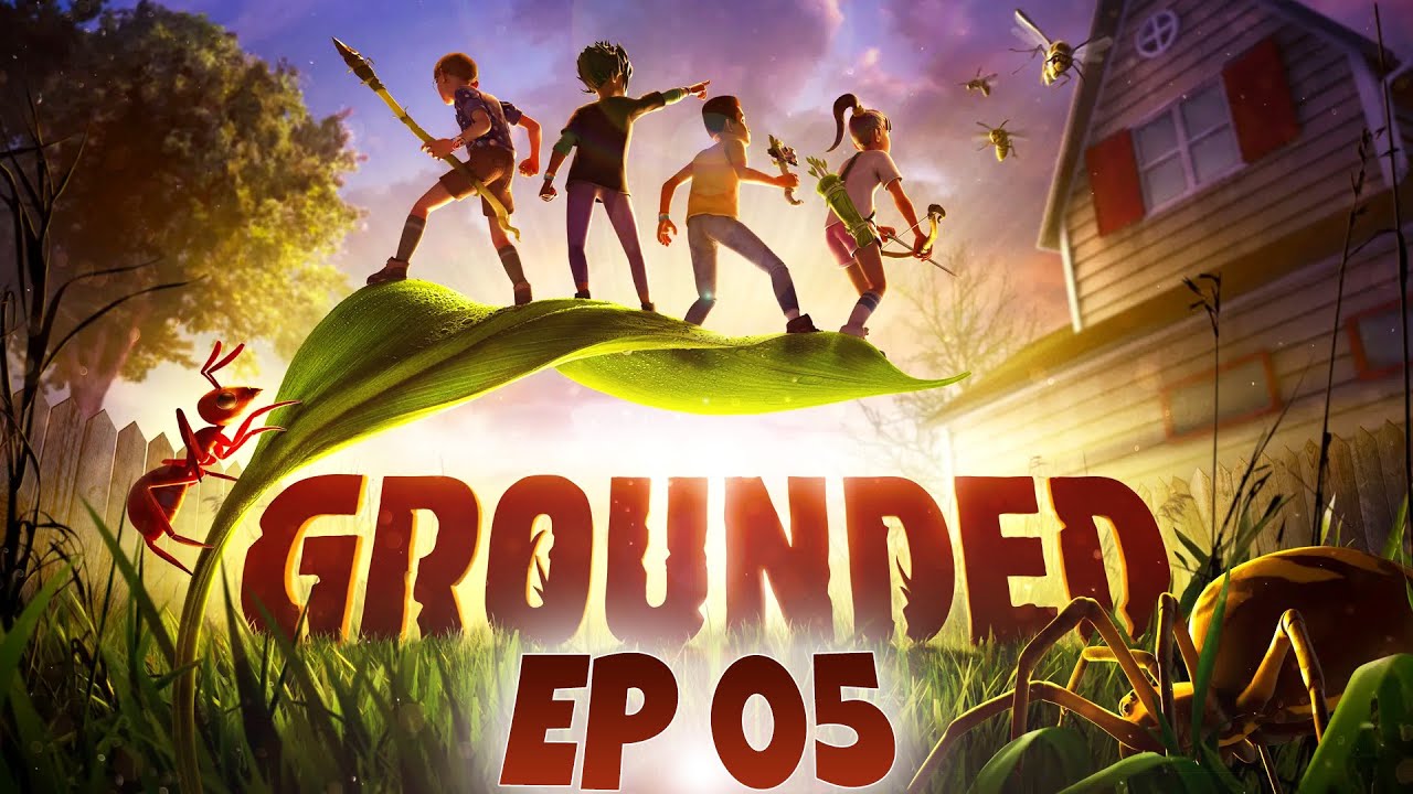 LET'S PLAY GROUNDED EP 05 - Completing the First Story Quest! Unblocking the Obstructed Laser