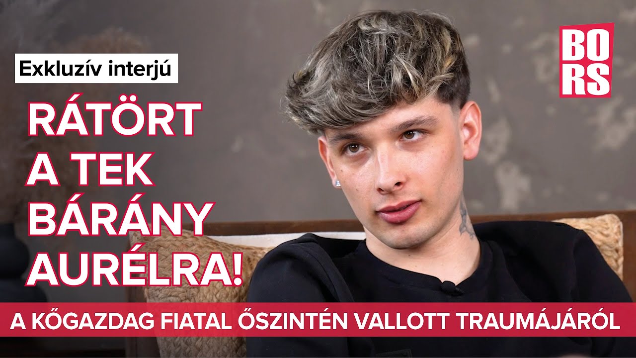 Bárány Aurél élete legnagyobb traumájáról vallott: TEK-esek lepték el az apartmanjukat