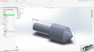 Hướng dẫn thiết kế mũi khoan vát mép trên phần mềm Solidwork
