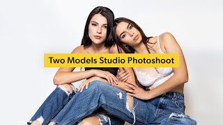 Two Models Studio Photoshoot Behind The Scenes | Omar Torres Foto